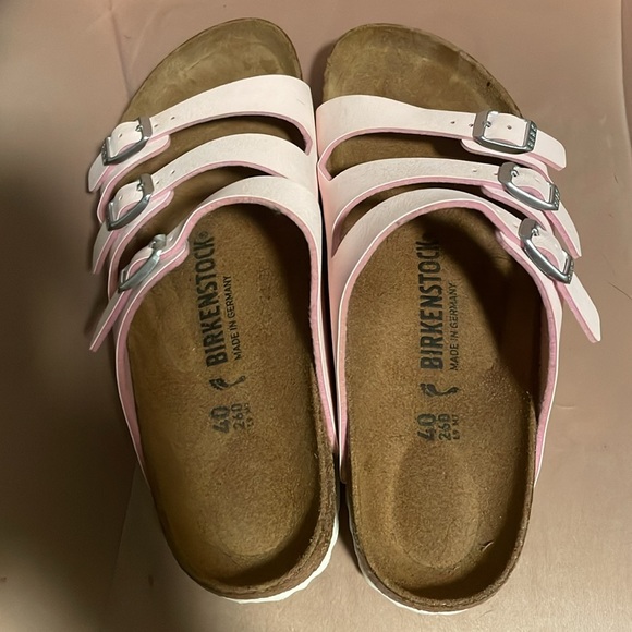 Brushed rose Birkenstock Florida Fresh sandals - Picture 6 of 8